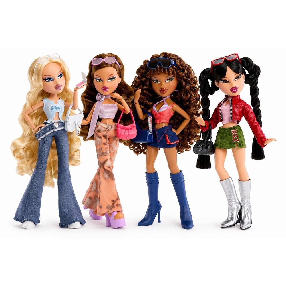 Bratz 2001 Reimagined Dolls Full Set Jade Sasha Cloe Yasmin Fashion Doll Y2K